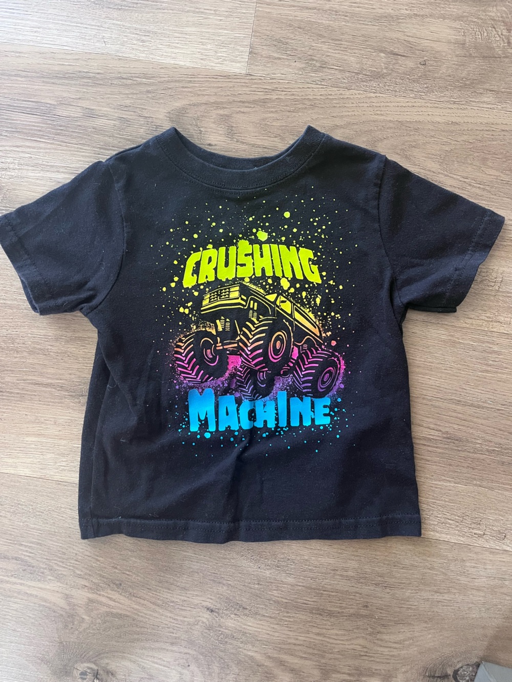 Garanimals Black Monster Truck Toddler Tee 18M